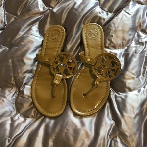 Tory Burch Tan Miller Sandals